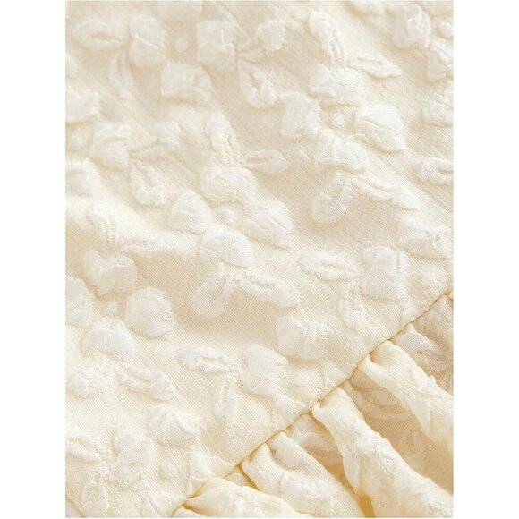 Women's Polyester Spaghetti Strap Ruffle Hem Peplum Cami Top Casual - Picture 3 of 4